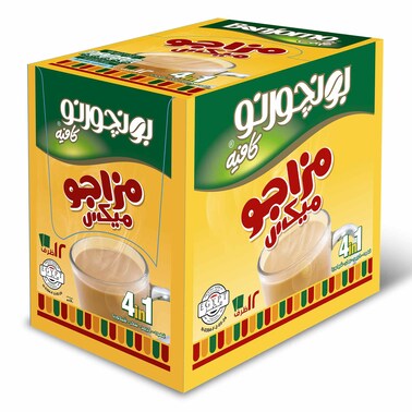 Bonjorno Mazago Mix Instant Coffee - 15gm - 12 Sachet