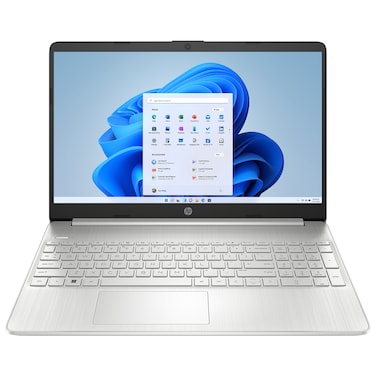 HP 15s-fq5042ne Laptop - Intel Core i7-1255U - 512 GB SSD - 16 GB RAM - 15.6-inch - Integrated Intel Iris GPU - Windows 11 - Natural Silver