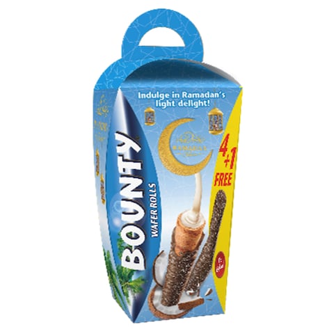Bounty Wafer Rolls Lantern - 22.5gm - 5 Pieces