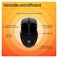 HP 250 Dual Wireless Mouse 1600 DPI - Black - MO151
