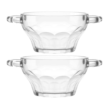 طقم مجات شوربة سيتي جلاس لقصر - 300 مل - قطعتين