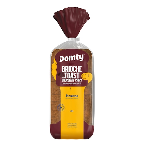 Domty Brioche Toast with Chocolate Chips - 500gm