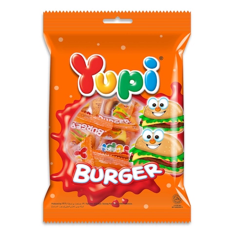 Yupi Burger Gummy Candy - 84 gm