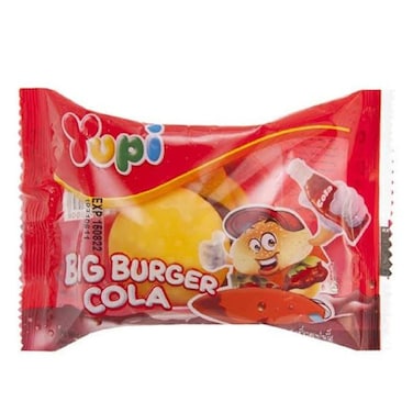 حلوى يوبي على شكل برجر بطعم الكولا - 28 جم