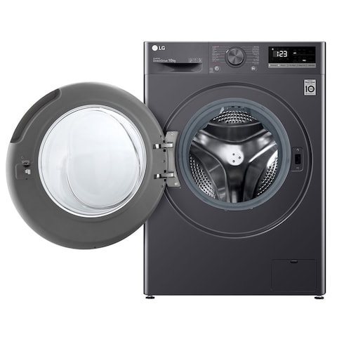 LG Vivace Front Loading Washing Machine Digital Platinum Inverter 10KG - Dark Grey - F4Y3RYGBPV