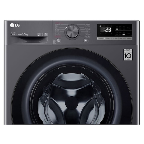 LG Vivace Front Loading Washing Machine Digital Platinum Inverter 10KG - Dark Grey - F4Y3RYGBPV