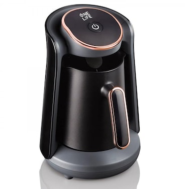 ماكينة صنع القهوة ون لايف - أسود/ذهبي - CP20G
