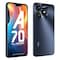 Itel A70 - 6.6-inch 128GB/4GB Dual SIM 4G Smartphone - Stylish Black