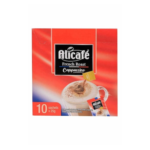 Alicafe French Roast Cappuccino - 25 gm - 10 Sachets