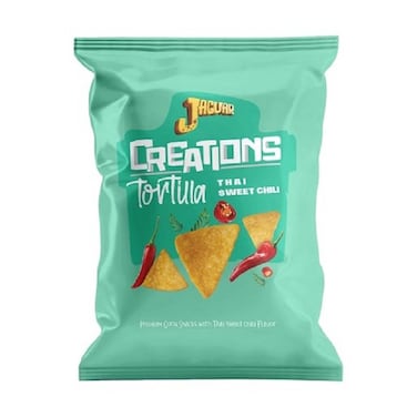 سناكس جاجوار كريشنز تورتيلا بطعم الفلفل الحلو - 82 جرام