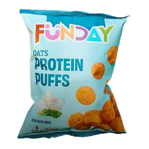 Funday Protein Puffs with Ranch Flavor - 40 gram