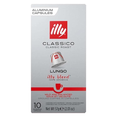كبسولات قهوة اسبرسو ايلي كلاسيكو - 10 كبسولات