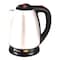 Barker Stainless Steel Electric kettle 1.5 Liter 1500 Watt - Silver
