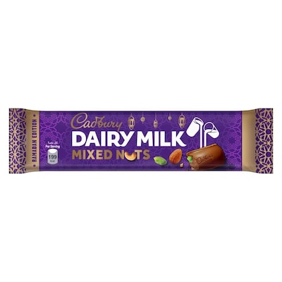 Buy Cadbury Dairy Milk Mixed Nuts Ramadan Chocolate Bar 35 gm