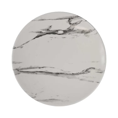 El-Mohandes Cake Plate - 21 cm - Black