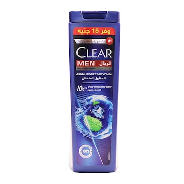 شامبو كلير ضد القشرة بالمنثول المنعش - 360 مل