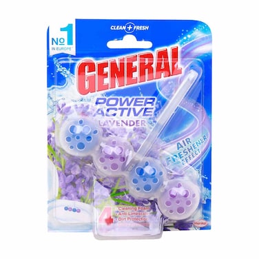 أقراص جنرال المنظفة للتواليت برائحة اللافندر - 50 جرام