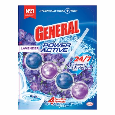General Toilet Cleaning Blocks with Lavender Scent - 50 gm