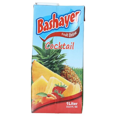 عصير كوكتيل بشاير - 1 لتر - عبوتين