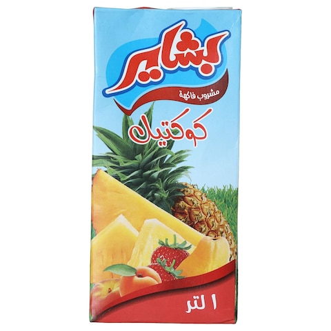 عصير كوكتيل بشاير - 1 لتر - عبوتين