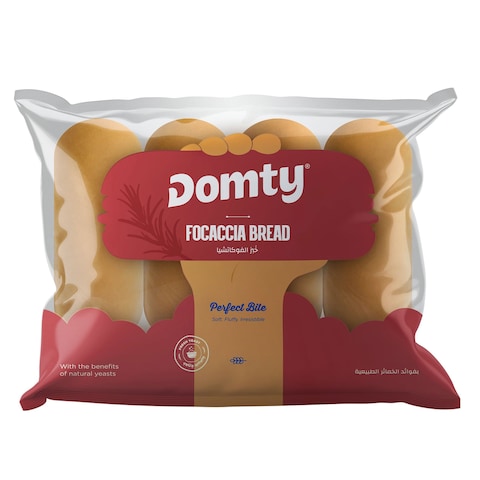 Domty Focaccia Bread - 4 Pieces