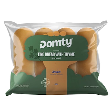 Domty Fino Bread with Thyme - 4 Pieces