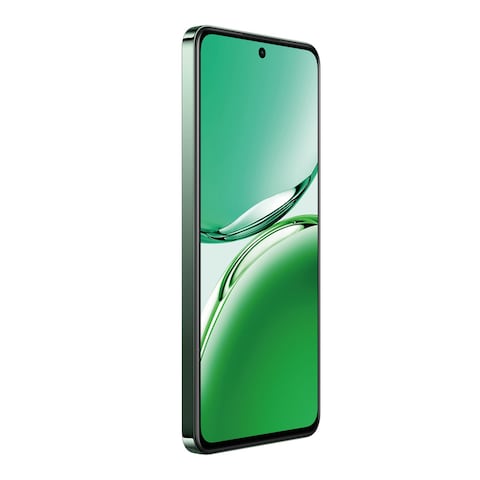 أوبو رينو 12F - شاشة 6.67 بوصة 256 جيجابايت/12 جيجابايت ثنائي الشريحة بشبكة الجيل الخامس - أخضر