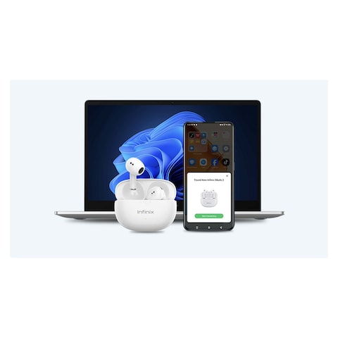 Infinix XBuds 3 Wireless Earbuds - White - XE31