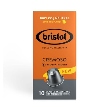 Bristot 100% Arabica Coffee Capsules - 10 Capsules