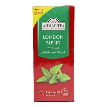 أحمد تى لندن بليند بالنعناع - 25 فتلة