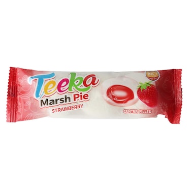 Teeka Marshmallow Pie Strawberry 3 Pieces