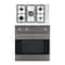 فرن غاز بلت ان فولجر 60 سم 58 لتر - OF GG M64 T + مسطح غاز 90 سم 5 شعلة - ستانلس ستيل - HFG 90 SRC T 5B F