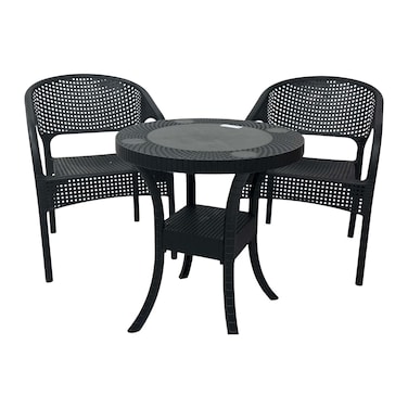 Safeer Garden Set 2 Chairs +Table