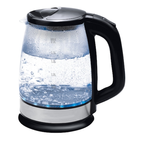 Barker Pyrex Kettle 1500W - 2.2 Liters