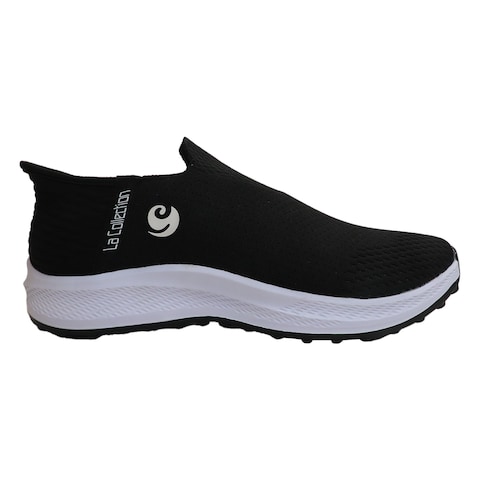 La Collection Men&#39;s Trico Slip-on Sneakers - Black - Size 42