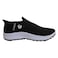 حذاء رياضي  تريكو سهل الارتداء لا كوليكشن للرجال - أسود - مقاس 44