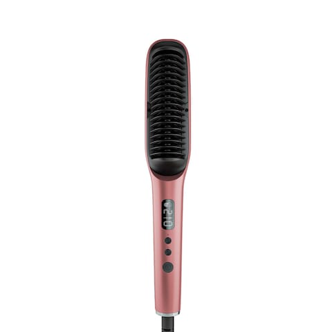 Rush Brush Hair Straightener 210 C - Rose Gold - S2 Elite