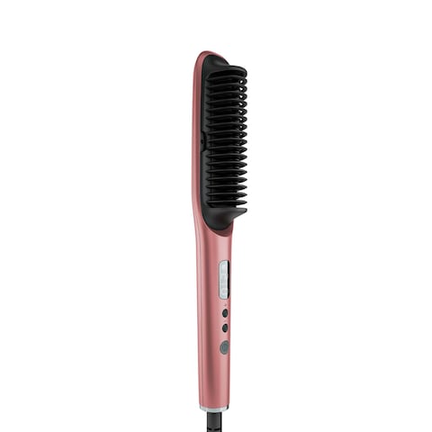 Rush Brush Hair Straightener 210 C - Rose Gold - S2 Elite