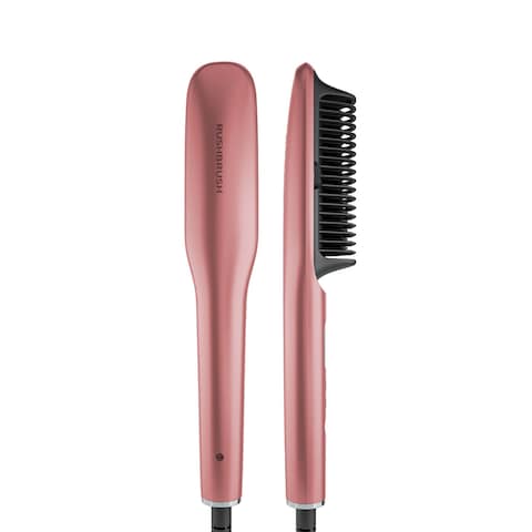 Rush Brush Hair Straightener 210 C - Rose Gold - S2 Elite