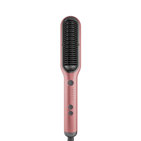 Rush Brush Hair Straightener 220 C - Rose Gold - S2 Pentium