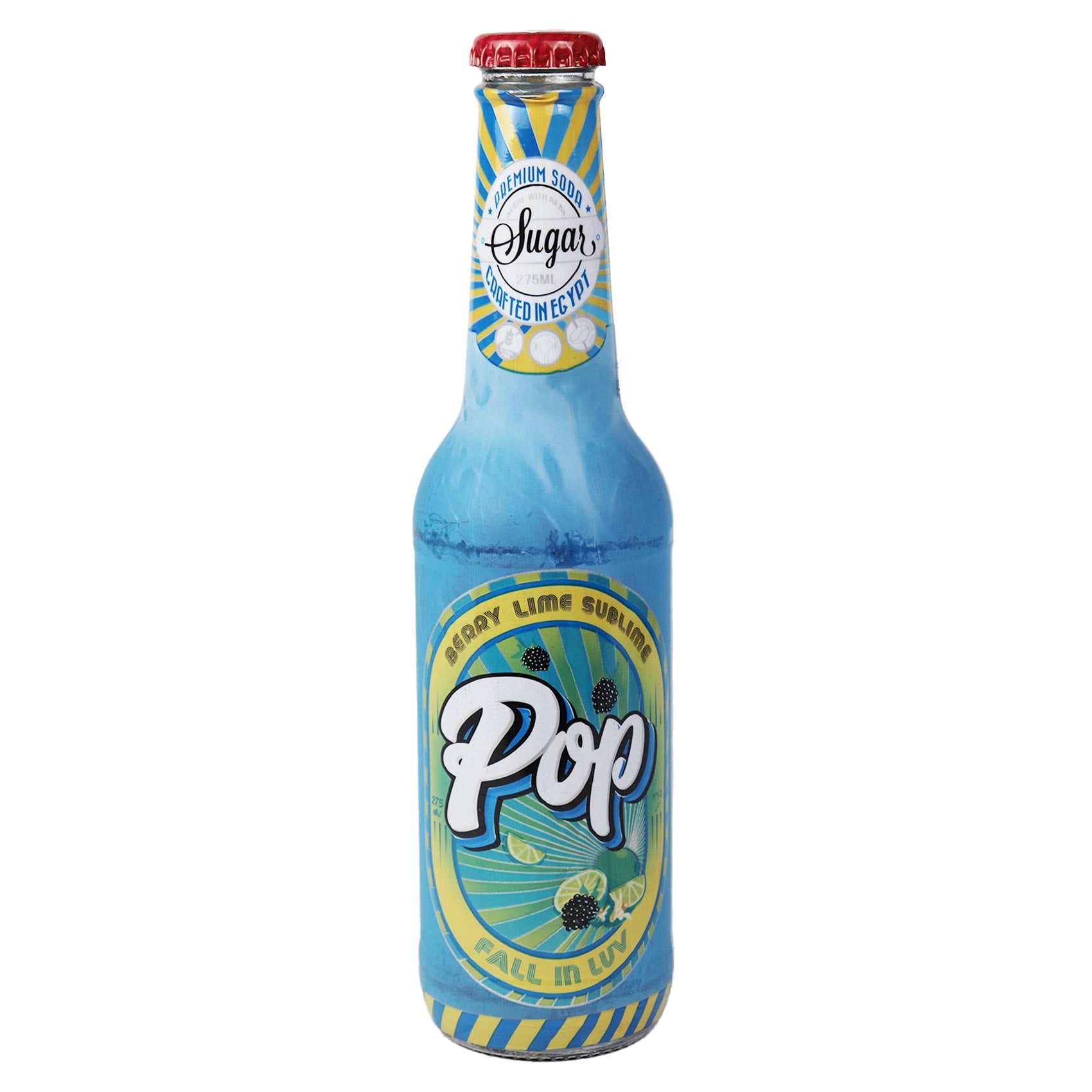 Pop Berry Lime Soft Drink – 275 ml Pop Berry Lime Soft Drink – 275 ml
