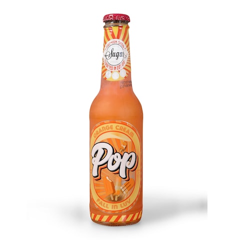 Pop Orange Cream Soft Drink - 275 ml