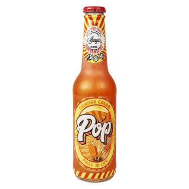 Pop Orange Cream Soft Drink - 275 ml