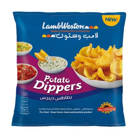 Lamb Weston Potato Dippers Fries - 1kg