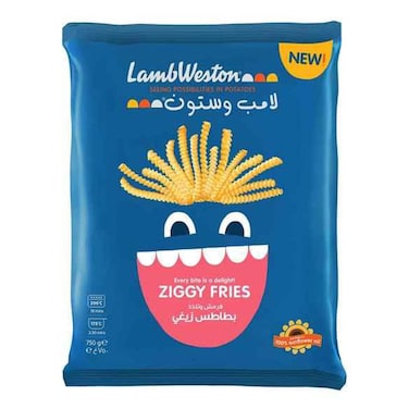 بطاطس زيغي لامب وستون - 750 جم