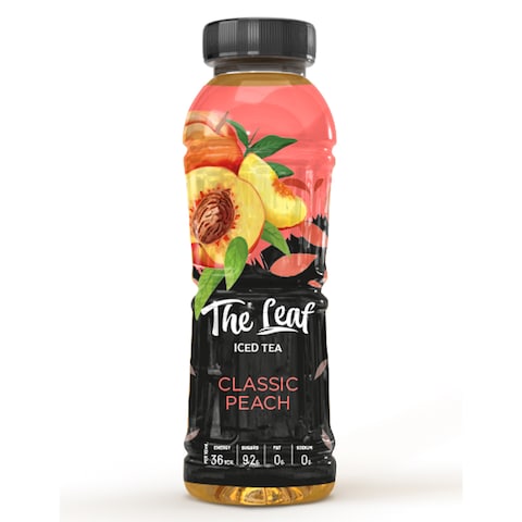 The Leaf Classic Peach Iced Tea - 330 ml