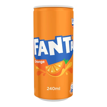 Fanta Orange Soft Drink - 240 ml