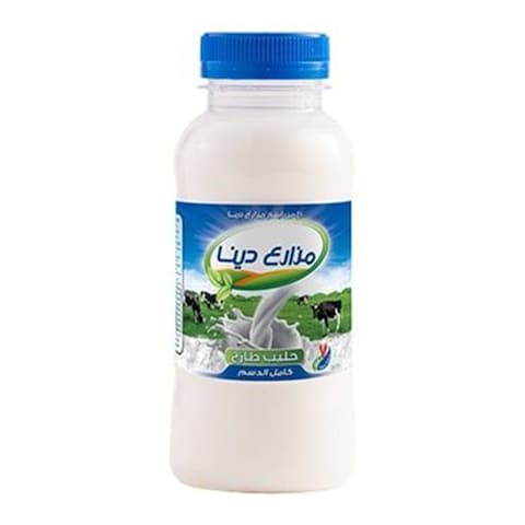 مزارع دينا حليب كامل الدسم - 250 مل