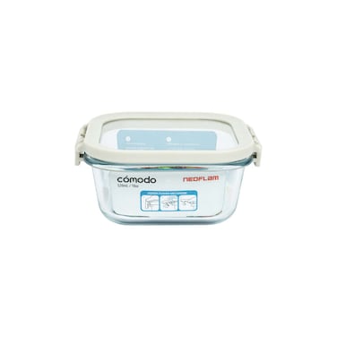 Neoflam Glass Square Food Container - 520 ml