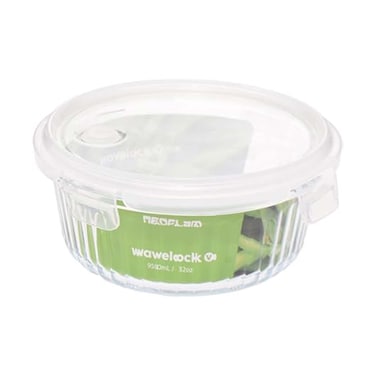 Neoflam Glass Round Food Container - 950 ml